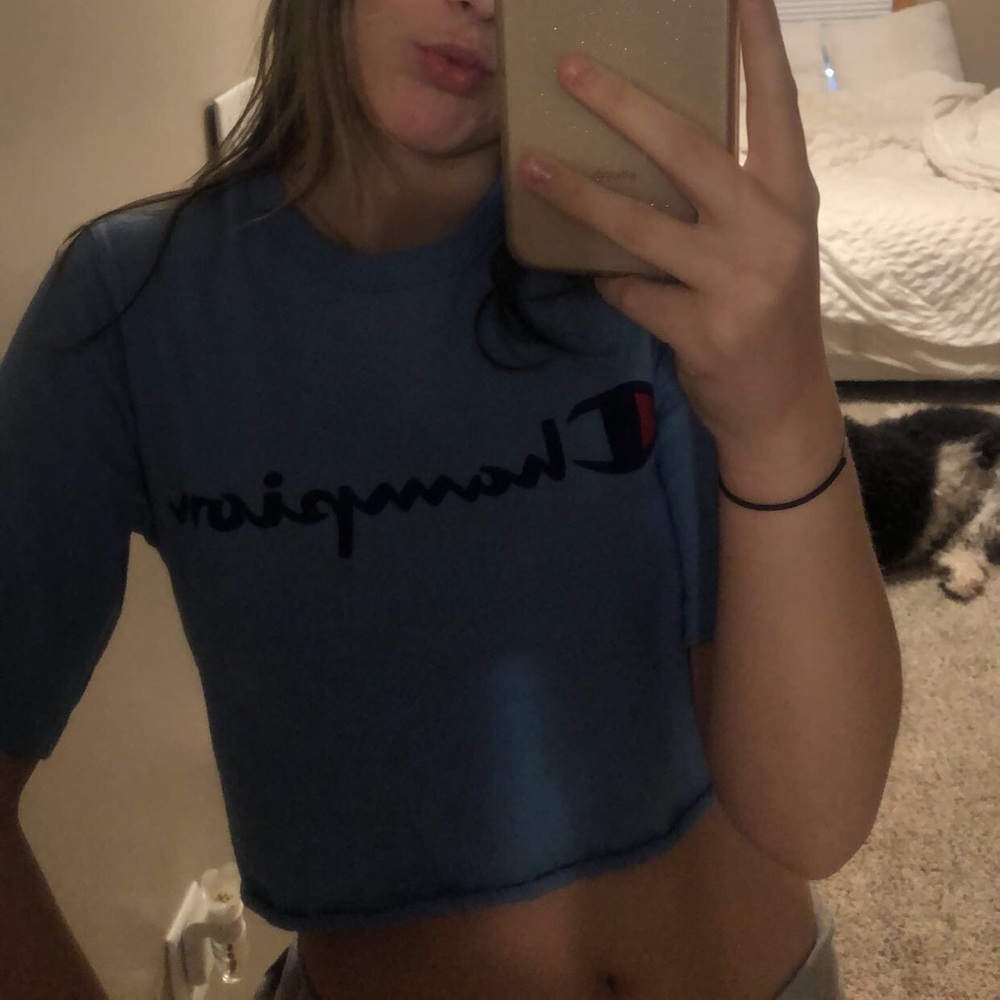 Champion cropped t shirt - Picture 2 of 2